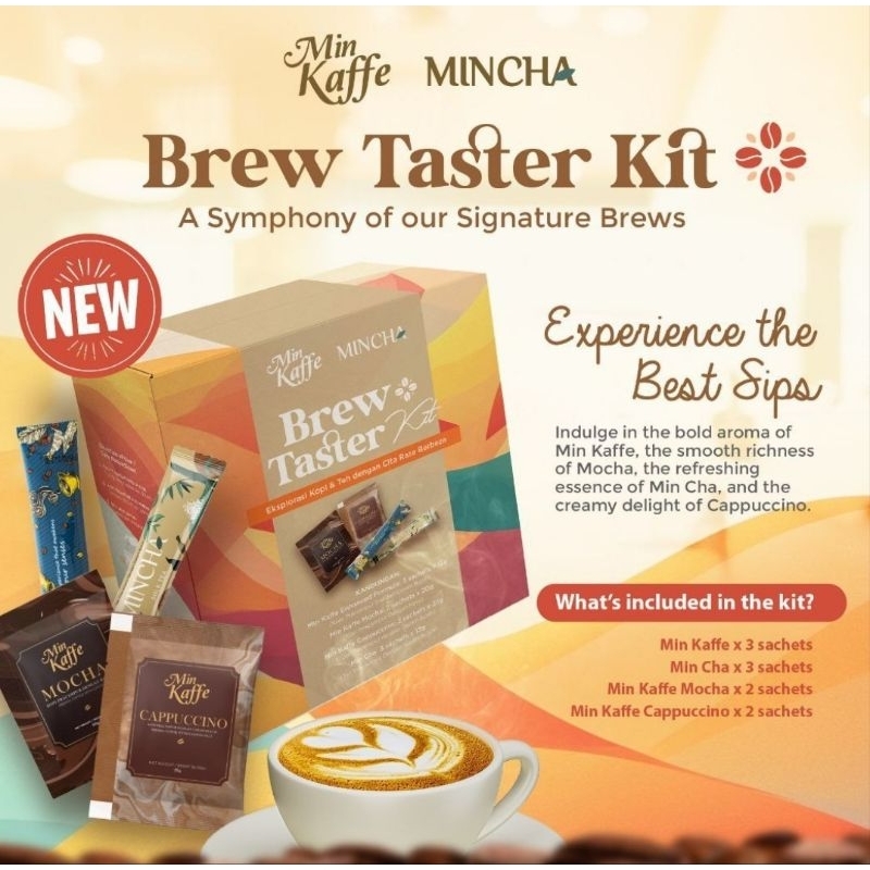 MIN KAFFE & MIN CHA BREW TASTER KIT | Shopee Malaysia