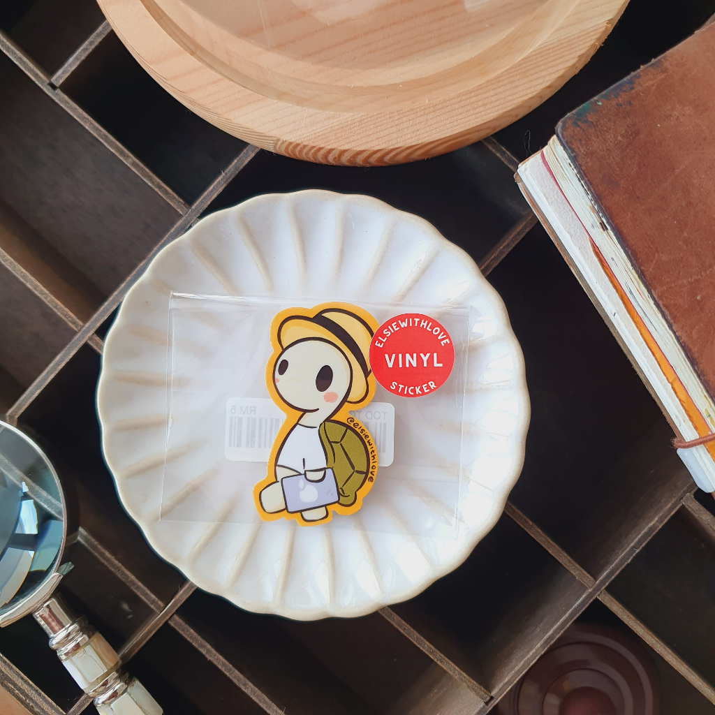 [VINYL STICKER] - Tod Tod at Work | Elsiewithlove | Shopee Malaysia