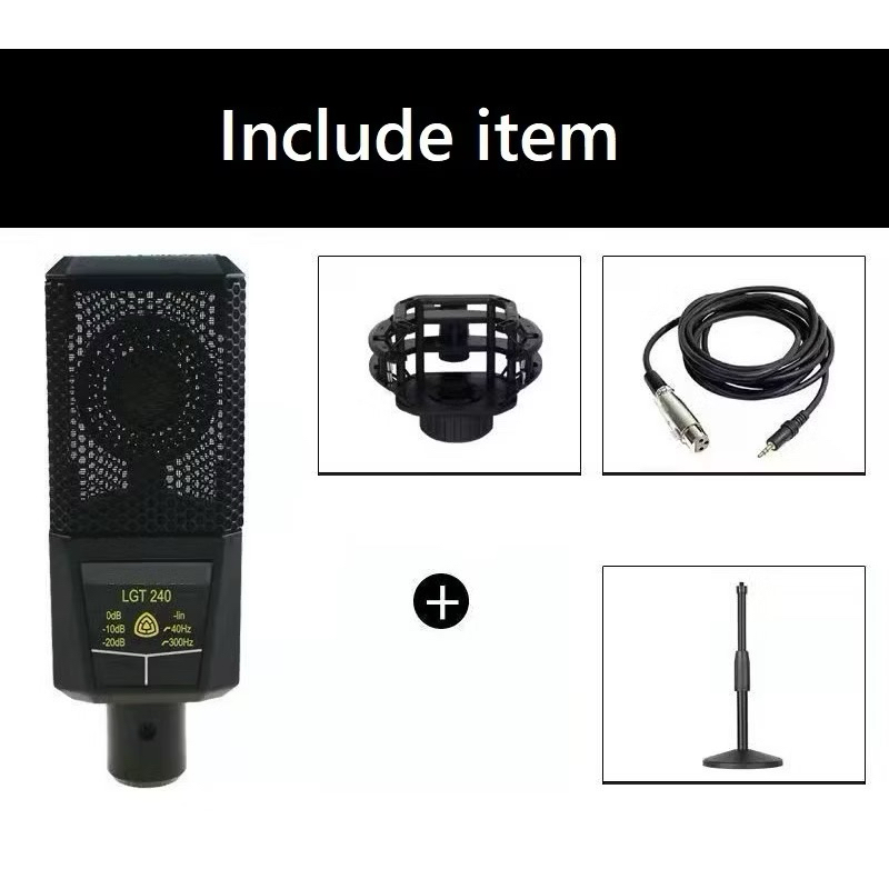 Condenser microphone LCT240 block mic wired microphone singing live ...