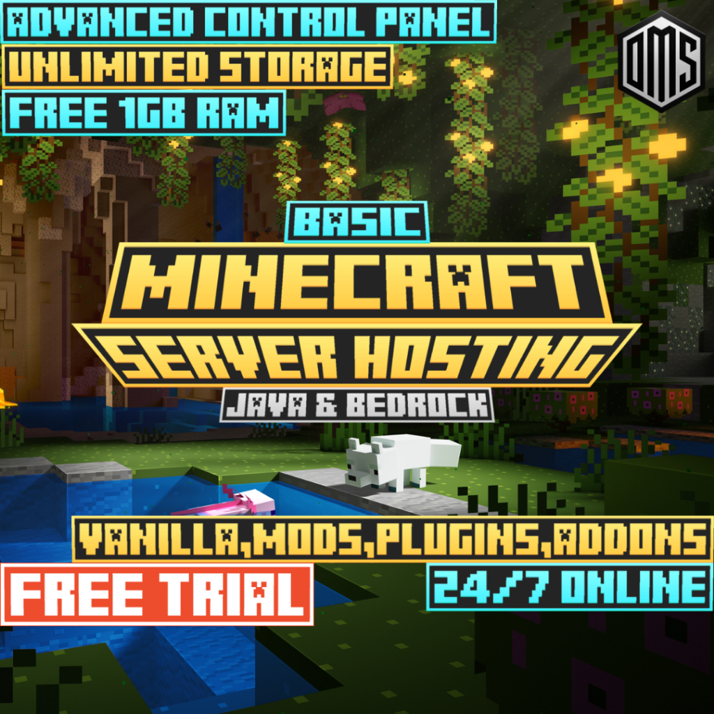 Minecraft Server Hosting | Java & Bedrock | 24/7 Online | Free Trial ...