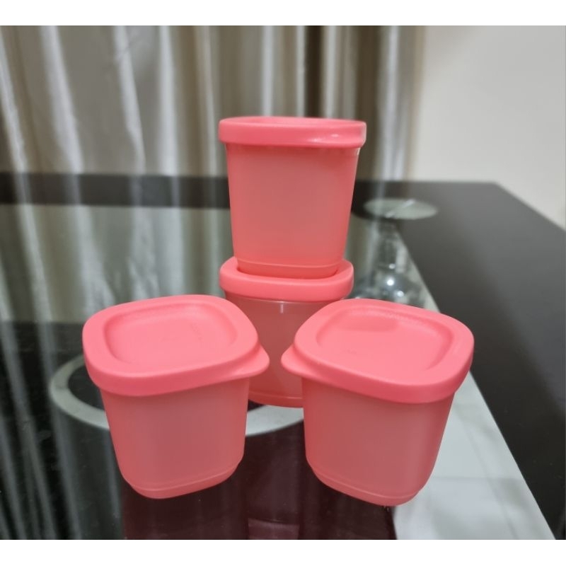 Tupperware Cubix Mini Square 110ml (4) | Shopee Malaysia