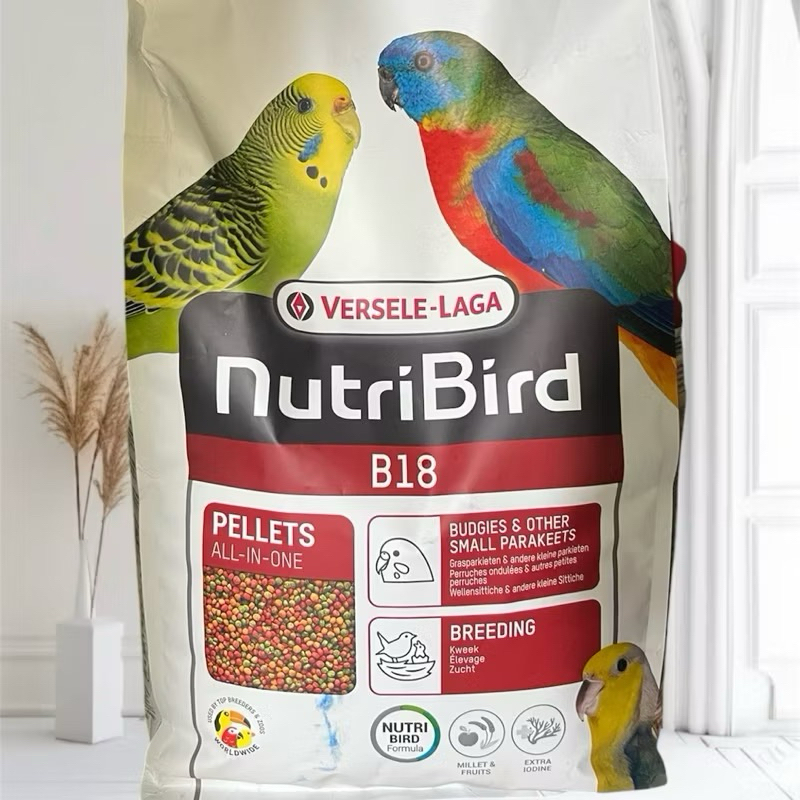 NutriBird B18 3kg - Aliment Complet Pour Perruches Et Petits Inséparables
