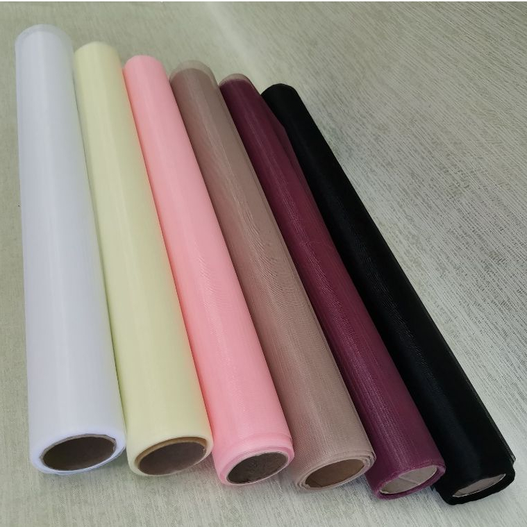 [Ready Stock] 50cm X 5Yard Soft Light Yarn Rou Guang Mesh Wrapper ...