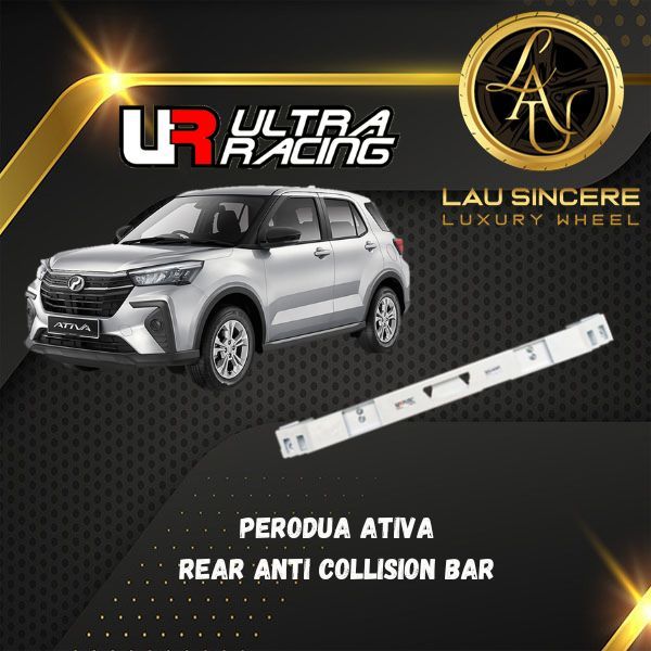 Ultra Racing | Perodua Ativa - Rear Anti Collision Bar 2 Points ...