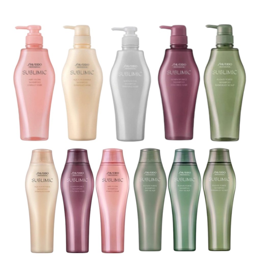 Shiseido SUBLIMIC Shampoo & Treatment 250ml / 500ml | Shopee Malaysia