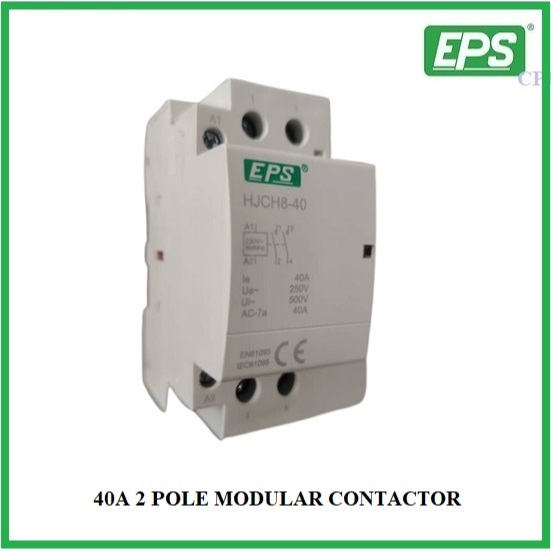 EPS / NES 40A 2 POLE 2NO MODULAR CONTACTOR AC7a | Shopee Malaysia