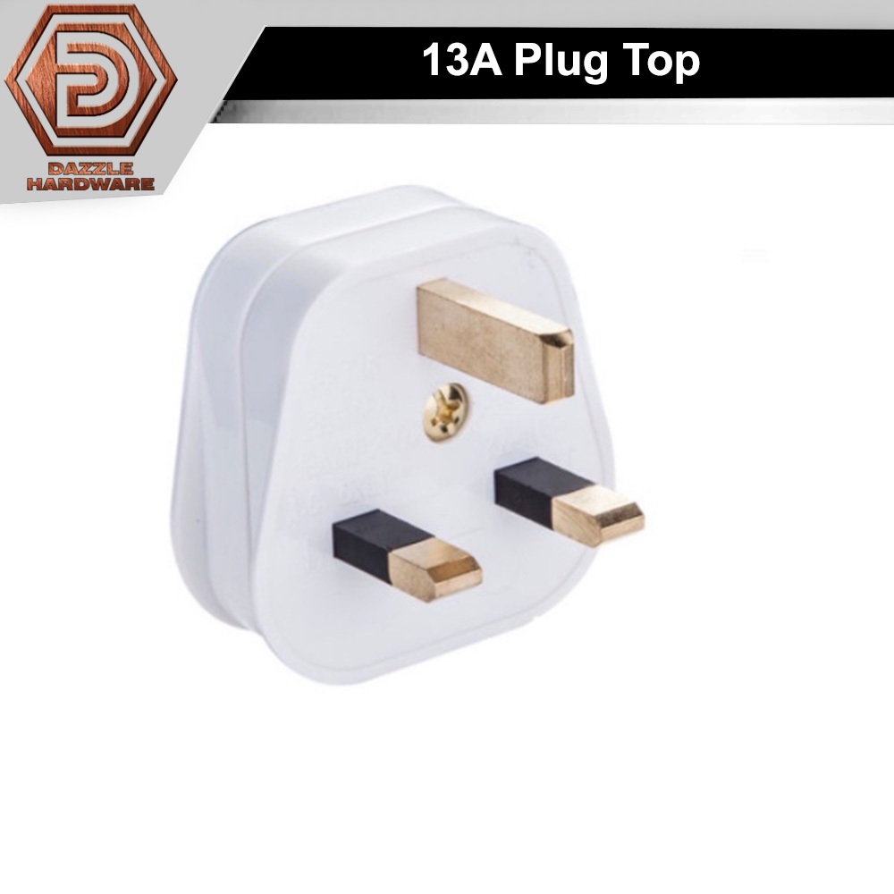 13A plug top kepala plug 13A kepala plug 3 pin | Shopee Malaysia