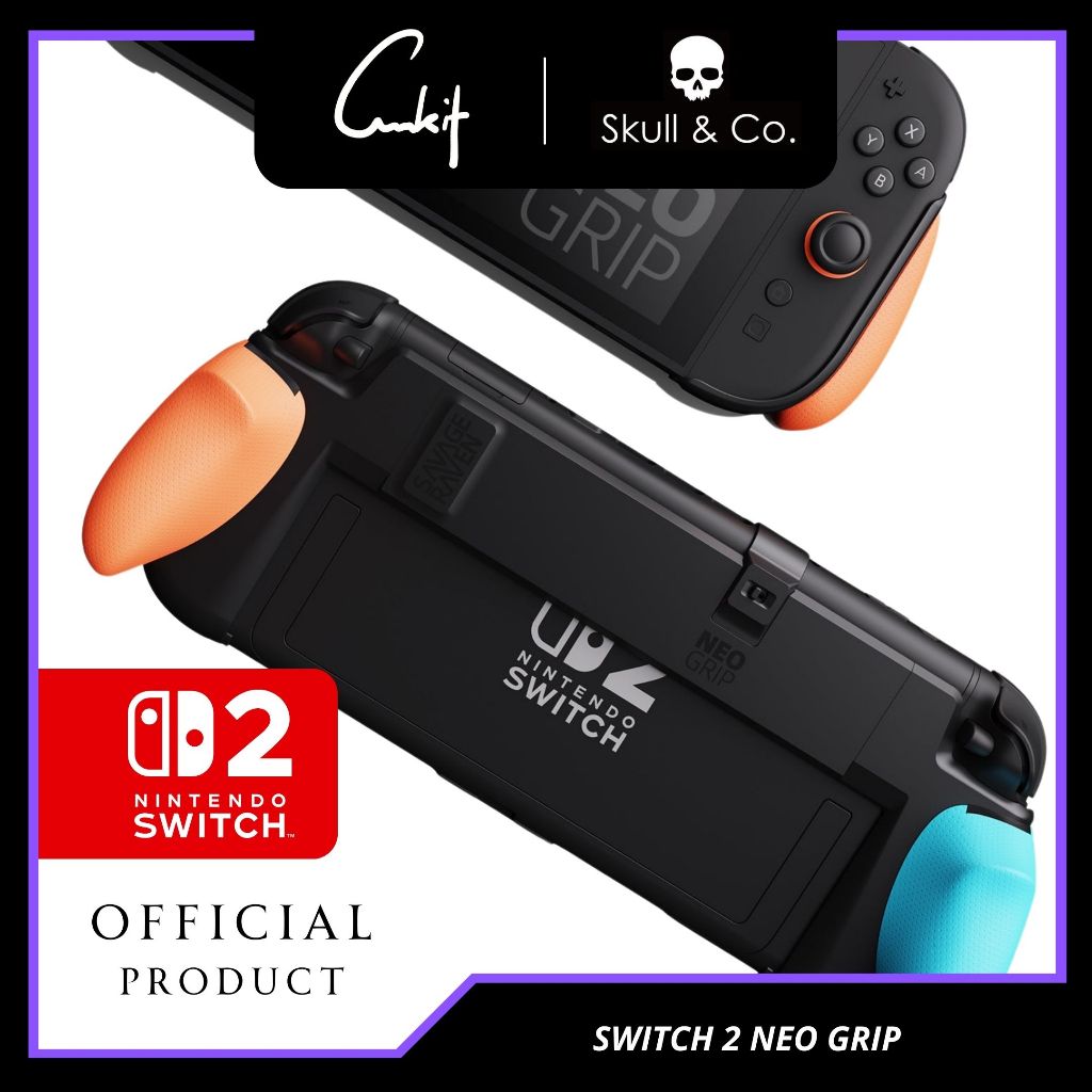 06.06 SALE 】Skull & Co NeoGrip An Ergonomic Grip for Nintendo Switch 2 ...