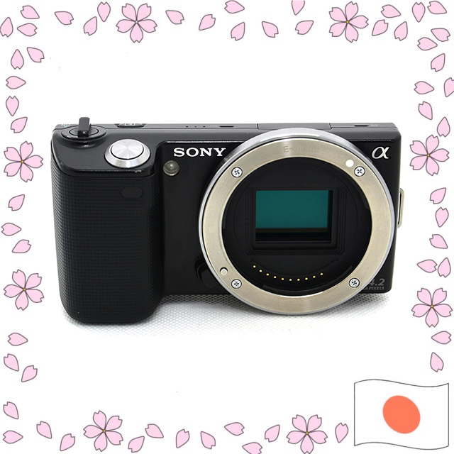 Sony NEX-5 Mirrorless Interchangeable-lens Camera Body Black USED