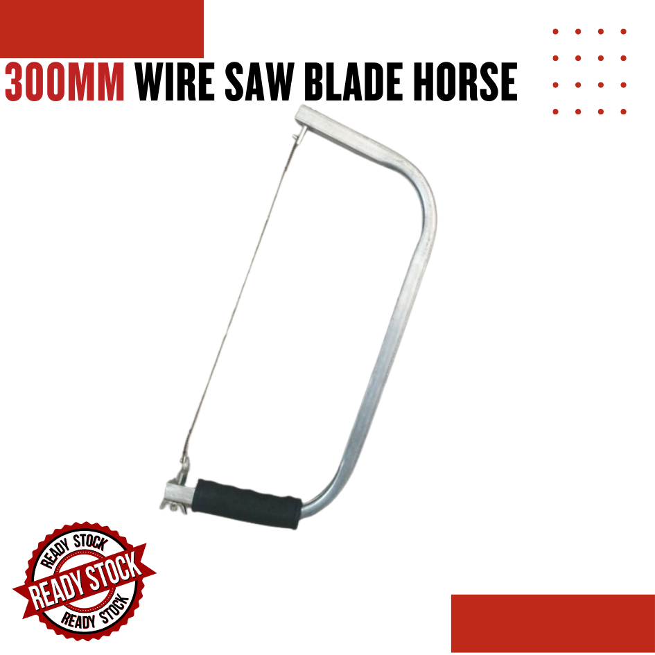 【HIGH QUALITY】300MM Handmade Woodworking Hacksaw Frame手工木工钢锯架Bingkai ...