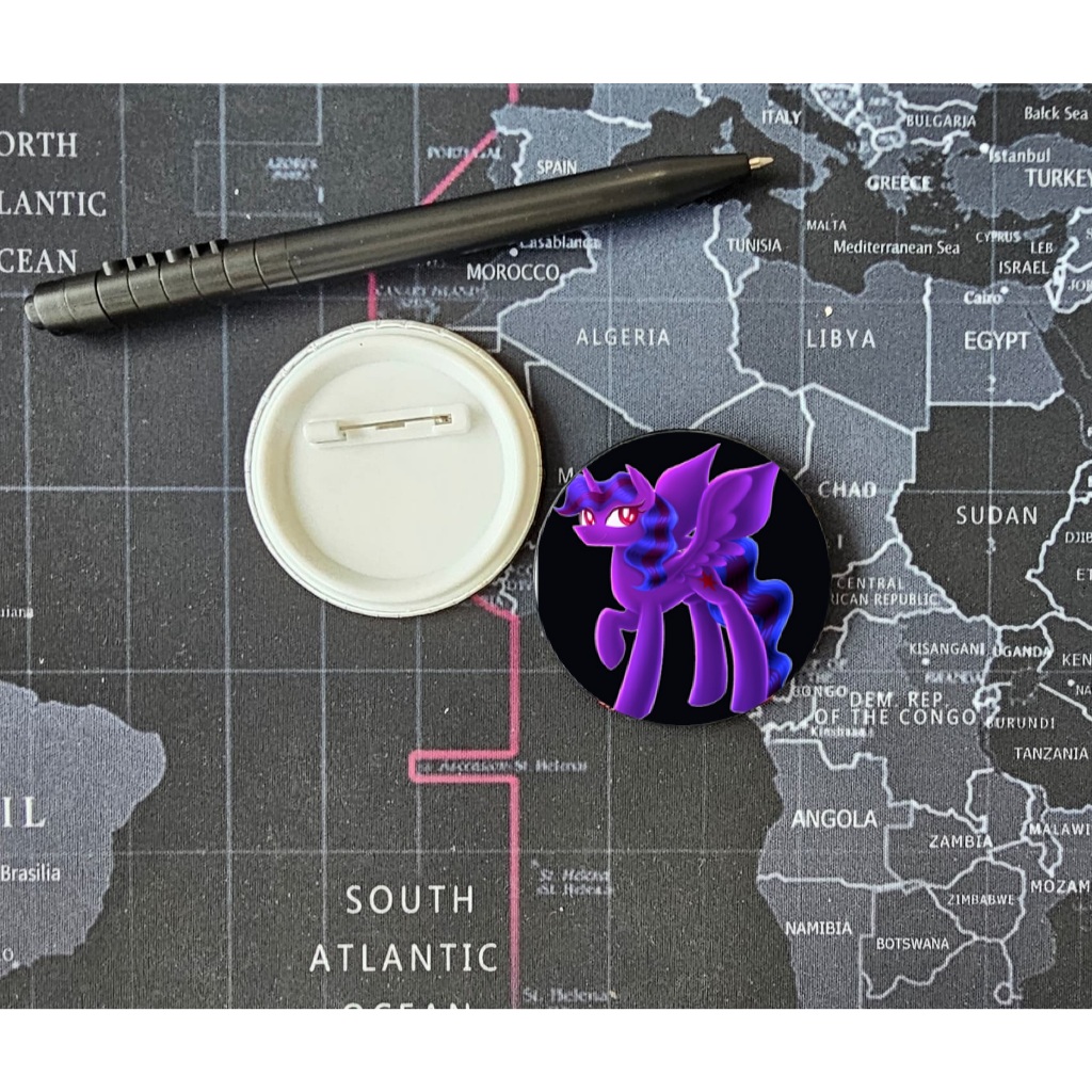 Cute My Little Pony MLP | 58 MM Button Badge Back PVC Base With Safety ...