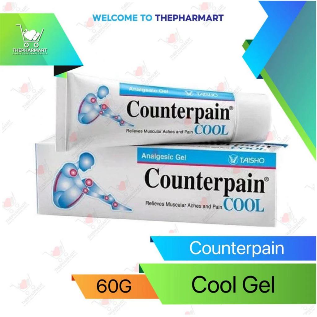 Counterpain Analgesic Gel Cool Gel 4% W/W (60G) | Shopee Malaysia