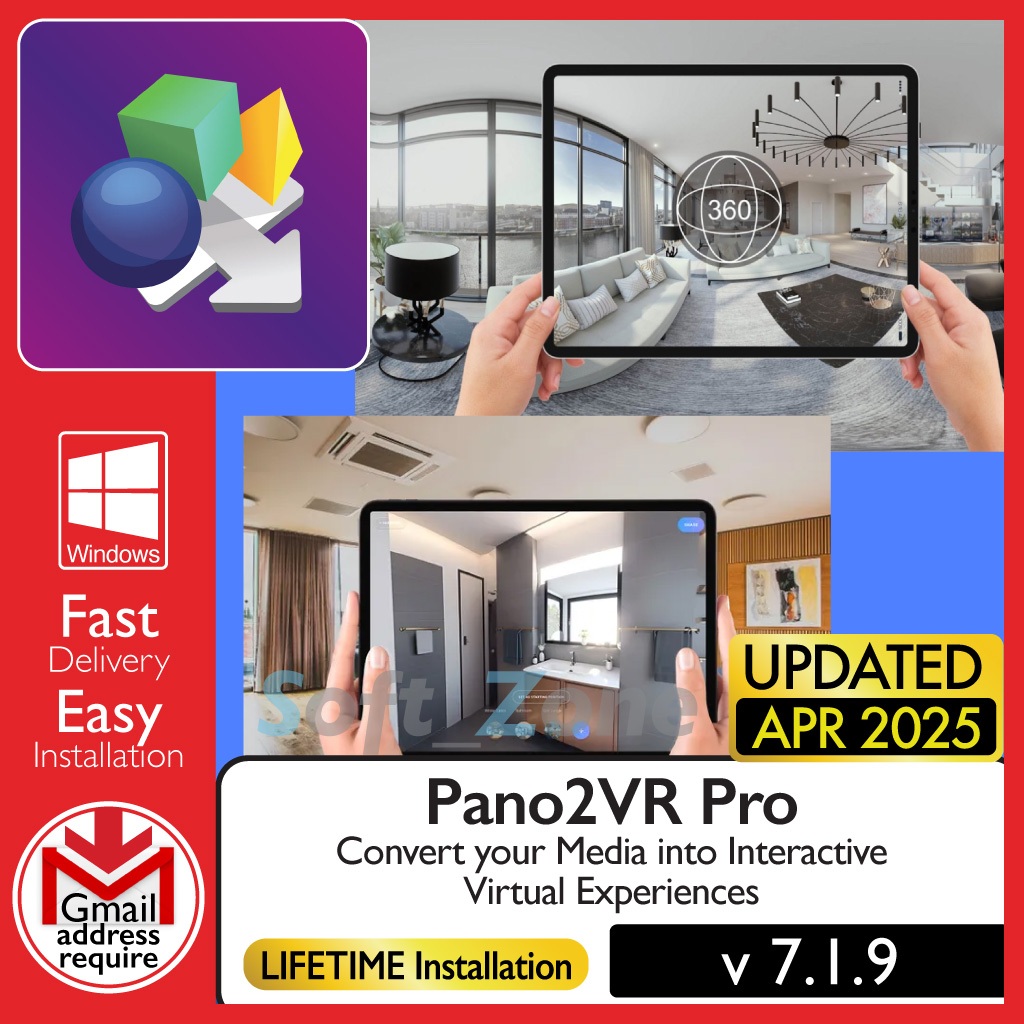 Pano2VR Pro 7.1.9 - Convert your Media into Interactive Virtual ...