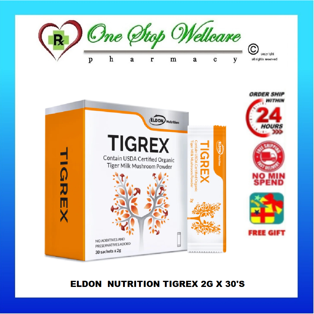 ELDON NUTRITION TIGREX 2G X 30'S (EXP: 09/2026) | Shopee Malaysia