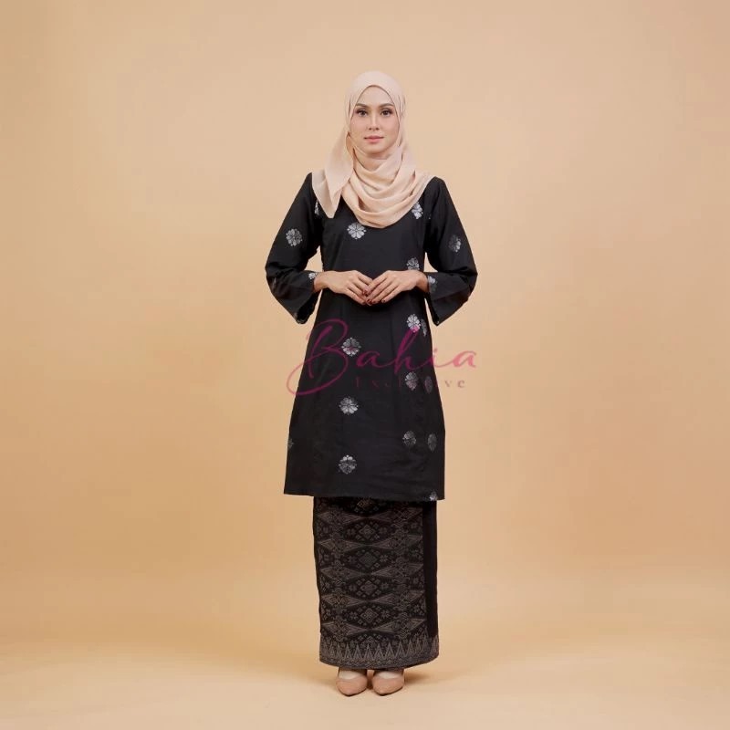 Baju Kurung Pahang Songket Tenun Bunga, Baju Kurung Moden, Baju Kurung cotton, Baju Raya 2025 Viral