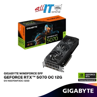 GIGABYTE GeForce RTX 5070 WINDFORCE OC SFF 12GB GDDR7 Graphics Card | GV-N5070WF3OC-12GD