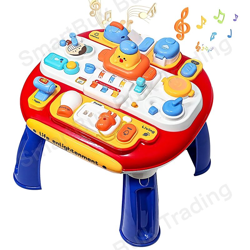 SmartBuy Toddler Learning Table Drum Multifunctional Educational ...