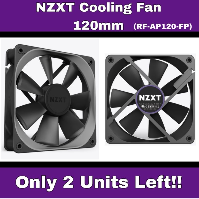 (New) NZXT Aer P 120mm 4-Pin PWM Radiator Fan | Shopee Malaysia