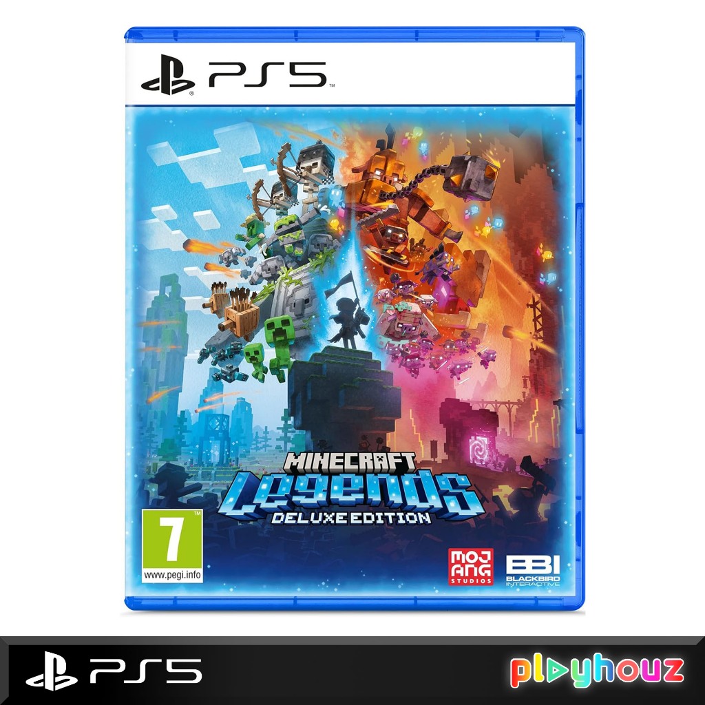 PS5 Minecraft Legends Deluxe Edition (Eng/Chi/Jap) Multilingual ...