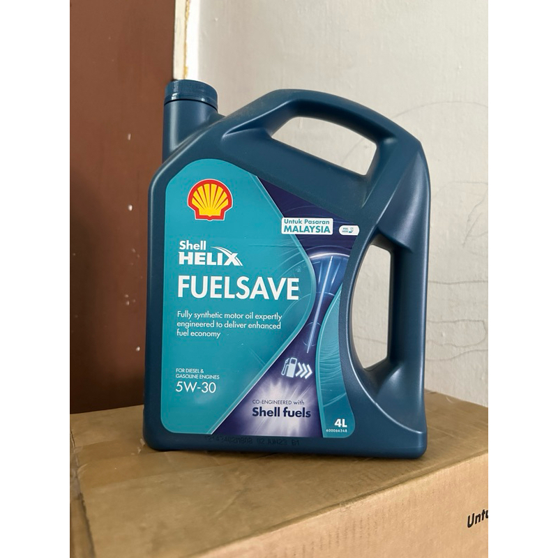 SHELL HELIX FUELSAVE 5W-30 | Shopee Malaysia