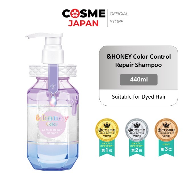 &honey Color Control Repair Shampoo for Dyed Hair / Color Protection ...