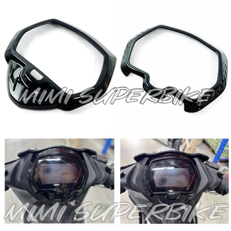 BLACK DIAMOND YAMAHA Y16ZR Y16 V1 V2 METER COVER FRAME BIG & SMALL ...