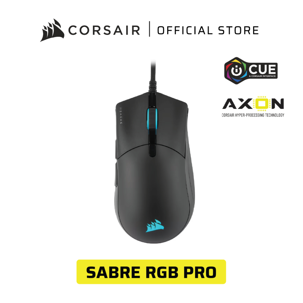 CORSAIR Sabre RGB Pro Champion Series Optical Gaming Mouse 8kHz ...