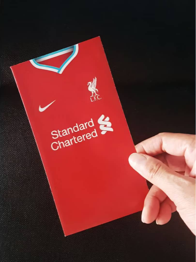 BUY 1 SET FREE 1 PC!! LIVERPOOL STANDARD CHARTERED OFFICIAL RED PACKET ...