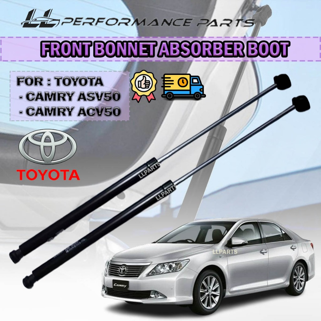 Toyota Camry ASV50 / ACV50 Front Bonnet Damper Boot Absorber Gas Spring ...