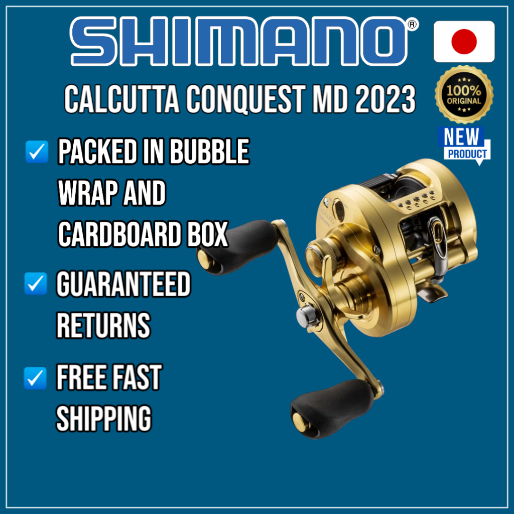 Shimano 23 Moulinet de pêche 23 Calcutta Conquest MD Series Import du Japon (400XG