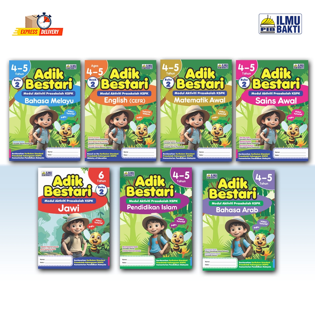 ILMU BAKTI : Adik Bestari 4 - 6 Tahun (Modul Aktiviti Prasekolah KSPK ...