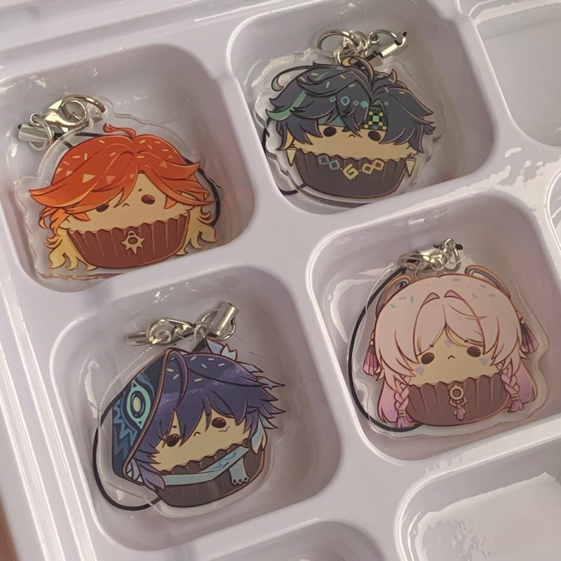 Genshin Impact keychauna Mavuika Kinich Ororon Citlali phone charms fan ...
