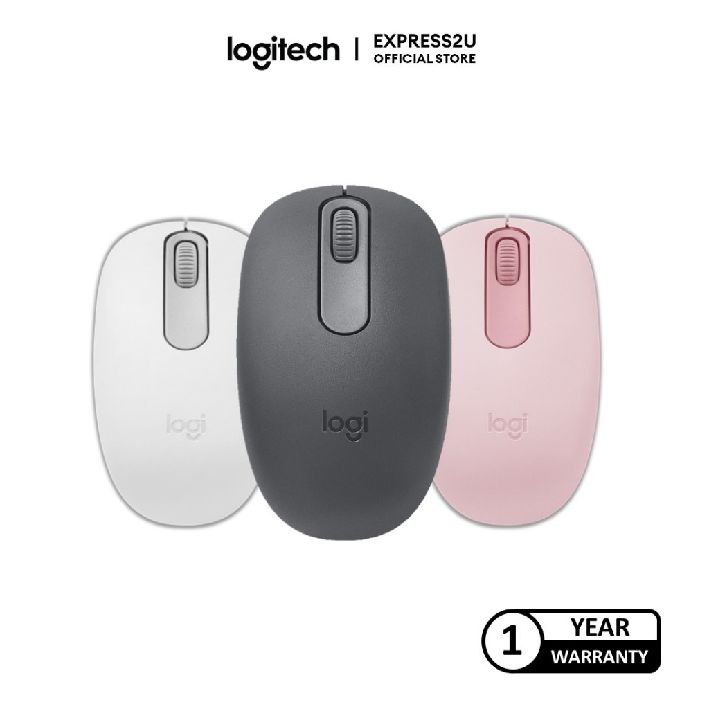 LOGITECH M196 BLUETOOTH MOUSE ( GRAPHITE / ROSE / OFF-WHITE ) | Shopee ...