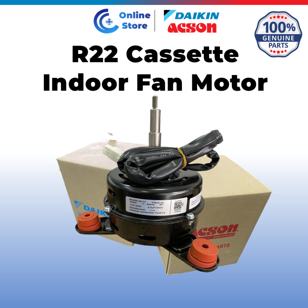 Fan Motor Cassette R22 FC20A2 YCK20A2 MCK20E ACK20E ACK25E R50039036038 ...