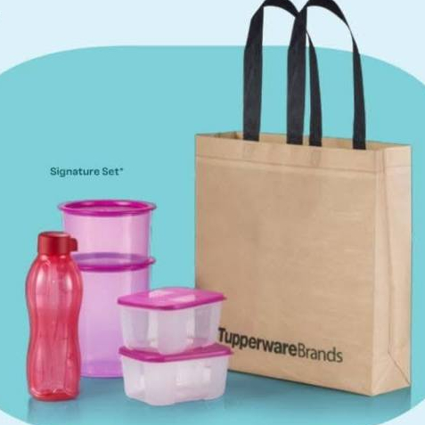 4 Jenis: Tupperware membership Package: Signature set/ Executive Eco ...