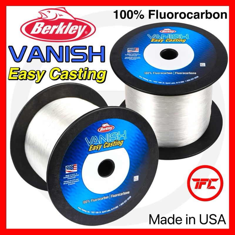 Dây Leader FluoroCarbon Berkley Vanish - Made in USA | Việt Nam