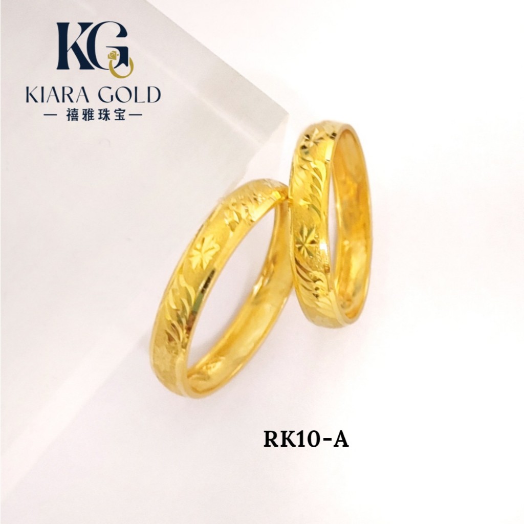 Emas 916 Cincin | Gold 916 Ring RK10 | Shopee Malaysia
