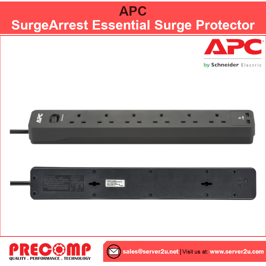 APC SurgeArrest Essential Surge Protector | Shopee Malaysia