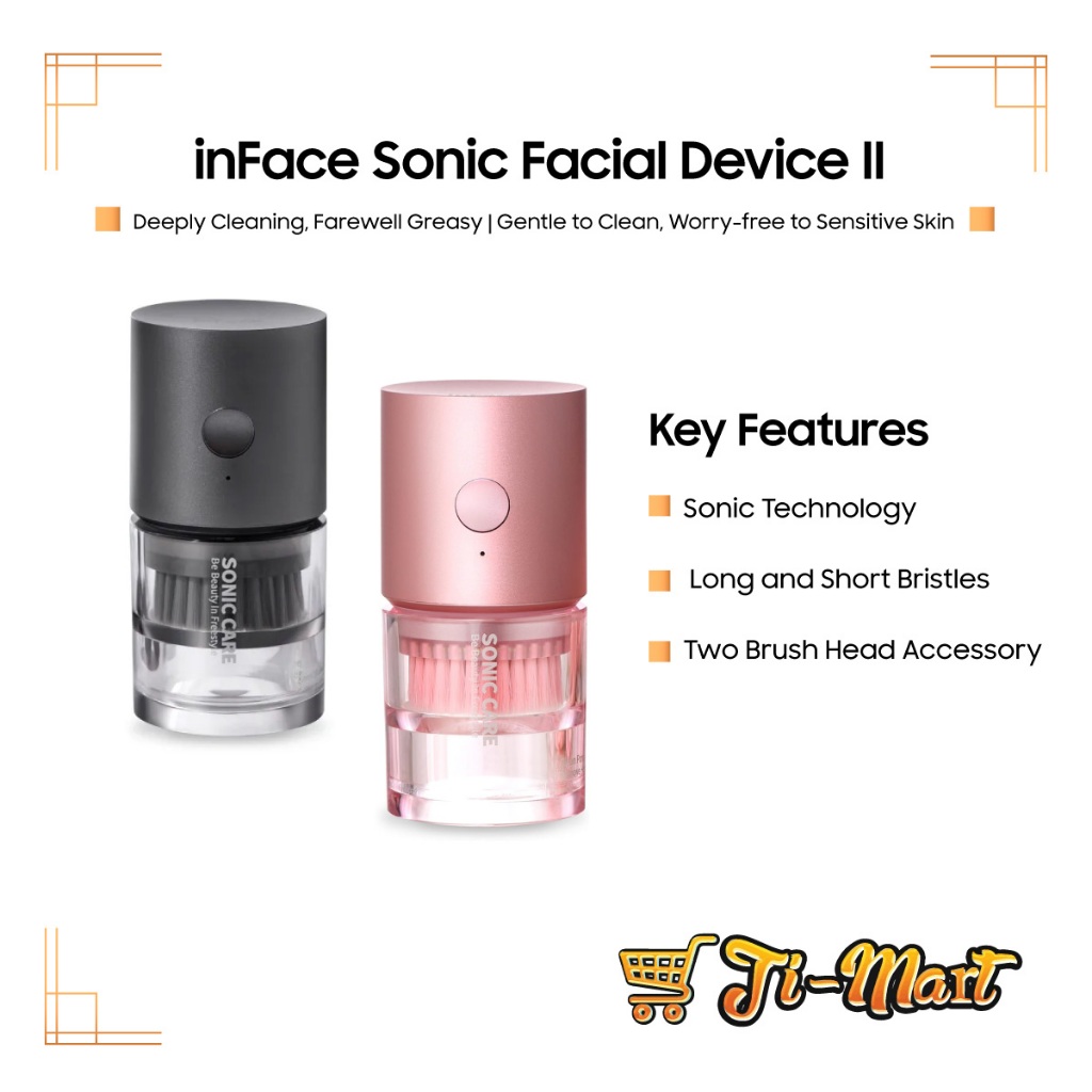 inFace Sonic Facial Device II [Facial Cleaning | Deep Cleaning ...