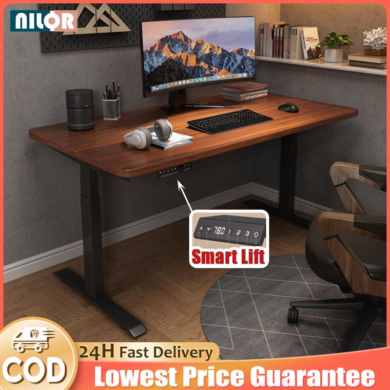NR Electric Height-Adjustable Desk Office Table E-Sport Gaming Table ...