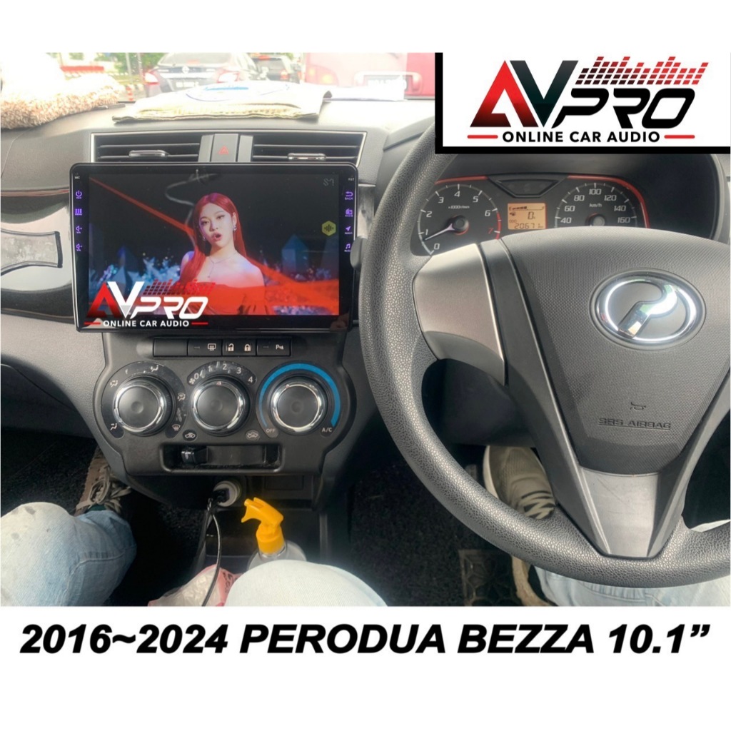 2016~2024 PERODUA BEZZA (Small) OEM 10.1