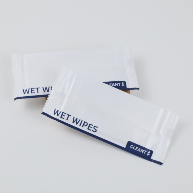 100pcs CLEANT Individual Pack Wet Tissue Tisu Basah Wet Wipes Hotel ...