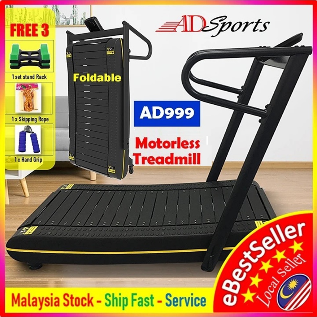 ADSports AD999 [3 years warranty] No Powered Motorless Running ...