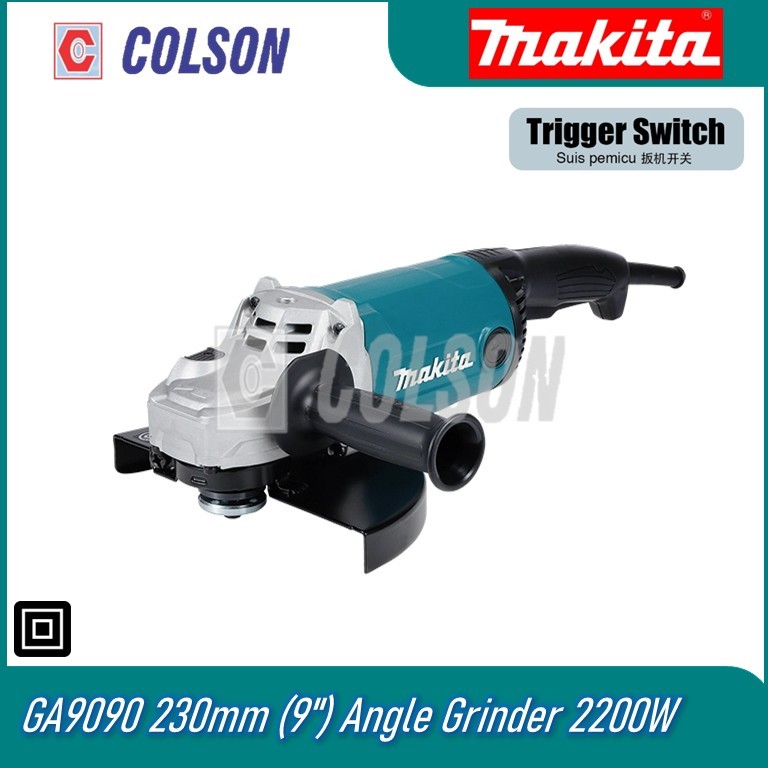 COLSON MAKITA GA9090 9” Angle Grinder 2200W | Shopee Malaysia