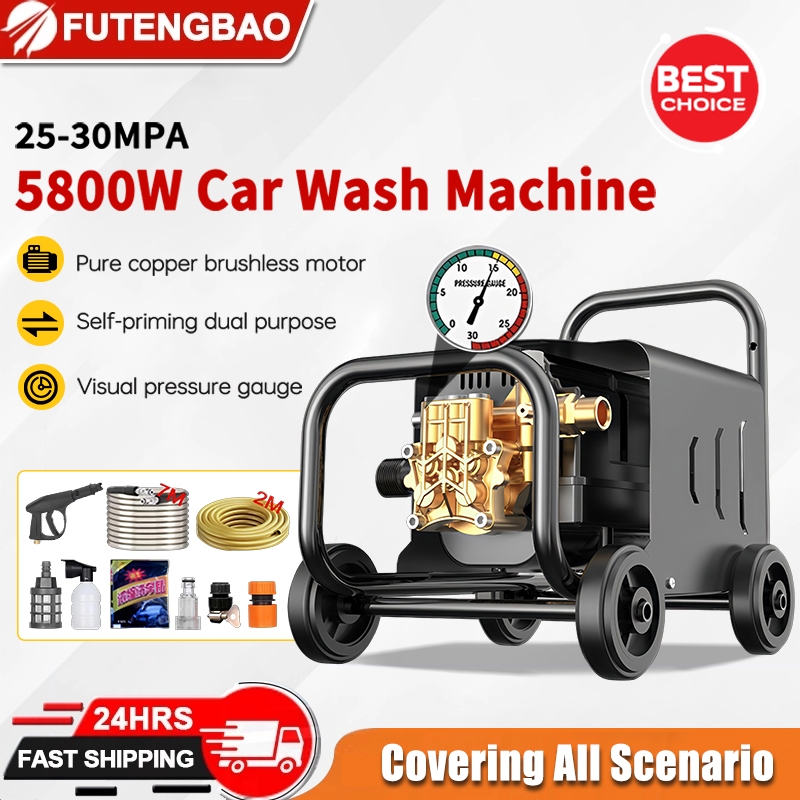 Water jet High Pressure 5800W Cleaner Water Jet Sprayer Machine Mesin ...