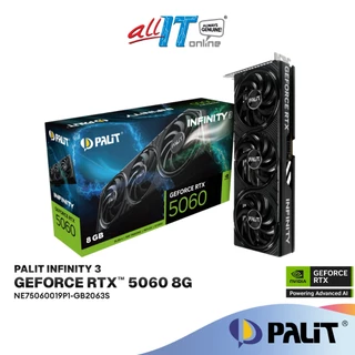 Palit GeForce RTX 5060 Infinity 3 8GB GDDR7 Graphics Card | NE75060019P1-GB2063S