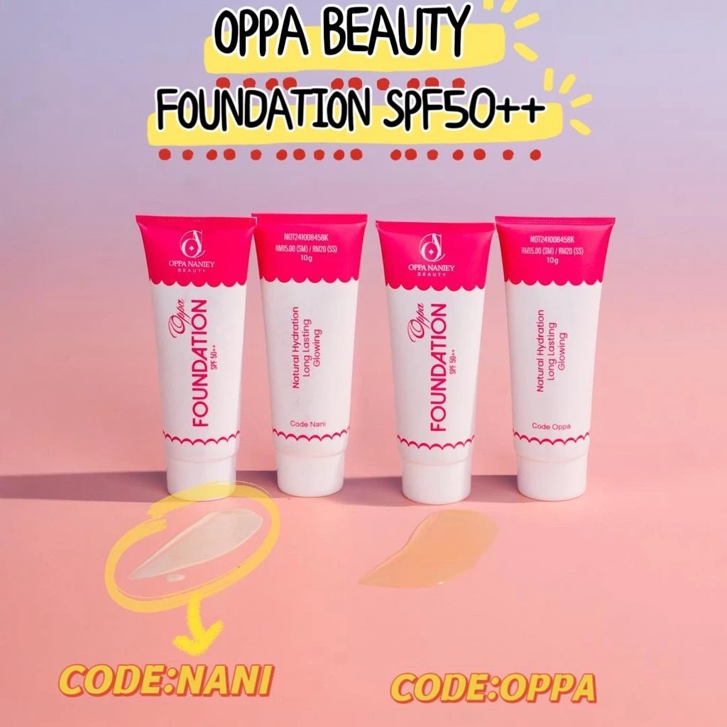 (NEW) OPPA FOUNDATION 10g COD NANI OPPA | Shopee Malaysia