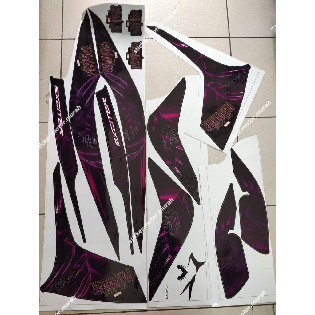 STICKER LC V1 V2 V3 V4 V5 V6 V7 V8 PANTHER | Shopee Malaysia