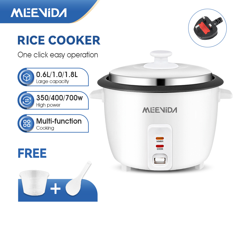 Small Electric Cooker Walmart MEEVIDA Non-Stick Rice Cooker Periuk - Main Image