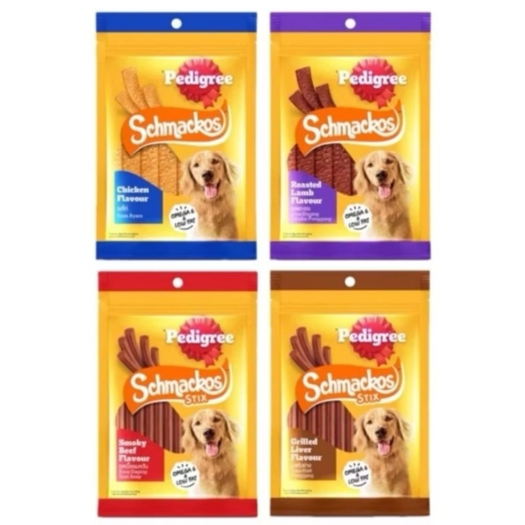 Pedigree Schmackos Meat Jerky / Schmackos Stix Dog Treats (…